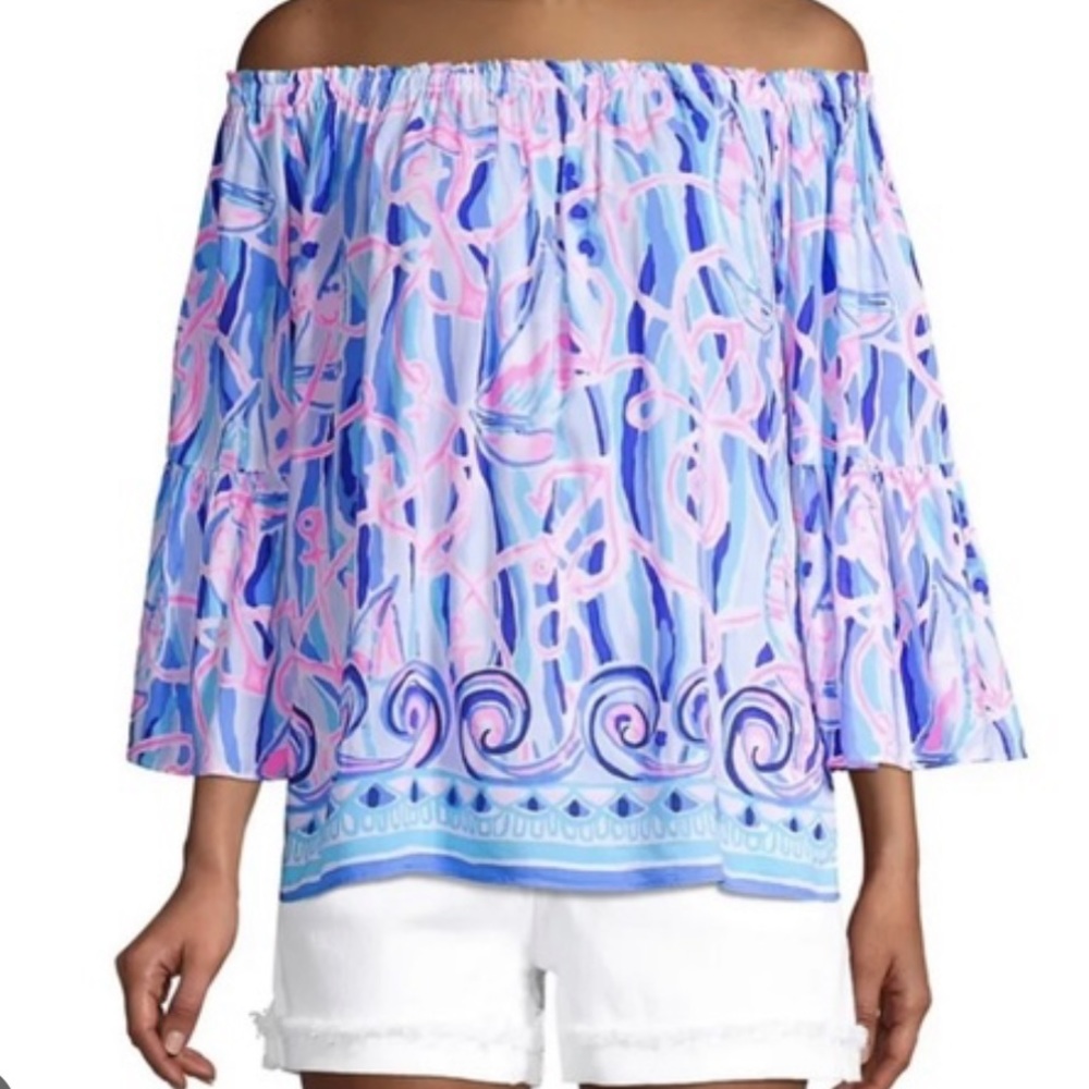 Brand New Lilly Pullitizer Nevie top with tags.